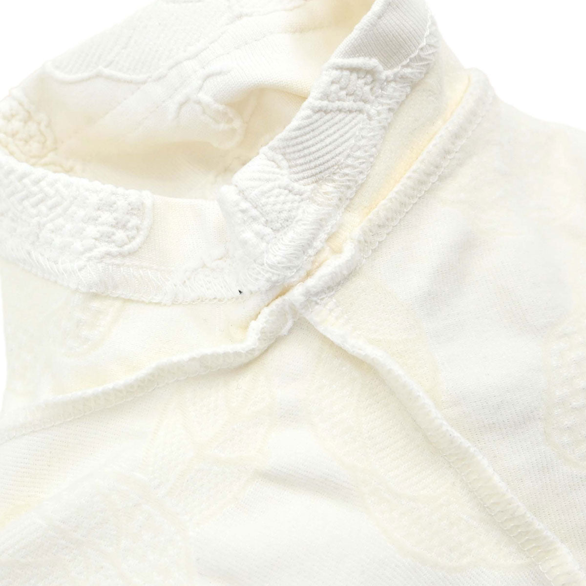 Chanel 1998 Short Sleeve Camellia T-shirt Top White #40