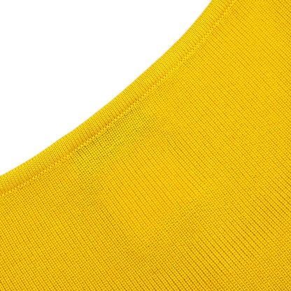 Chanel 1996 Short Sleeve Top Yellow #38