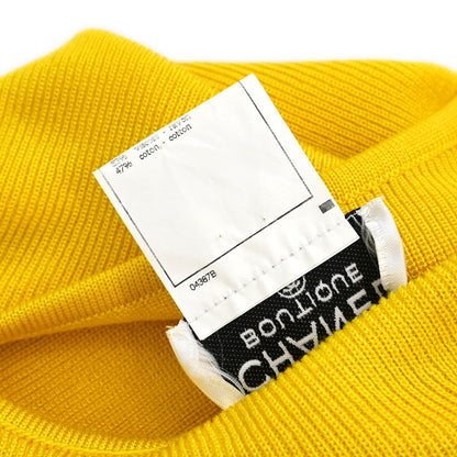 Chanel 1996 Short Sleeve Top Yellow #38