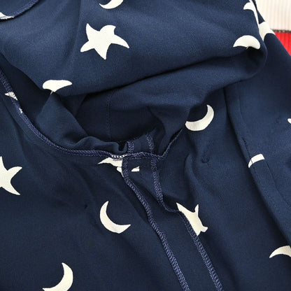 Chanel 2008 Short Sleeve American Flag Polo Shirt Top Navy Red #40