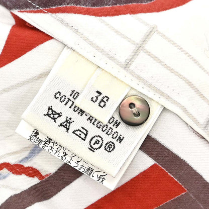 Hermes Shirt Blouse Spinnakers Ivory #36