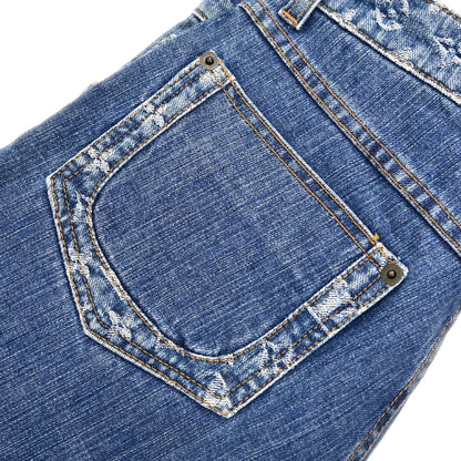 Louis Vuitton Denim Long Pants Blue #36