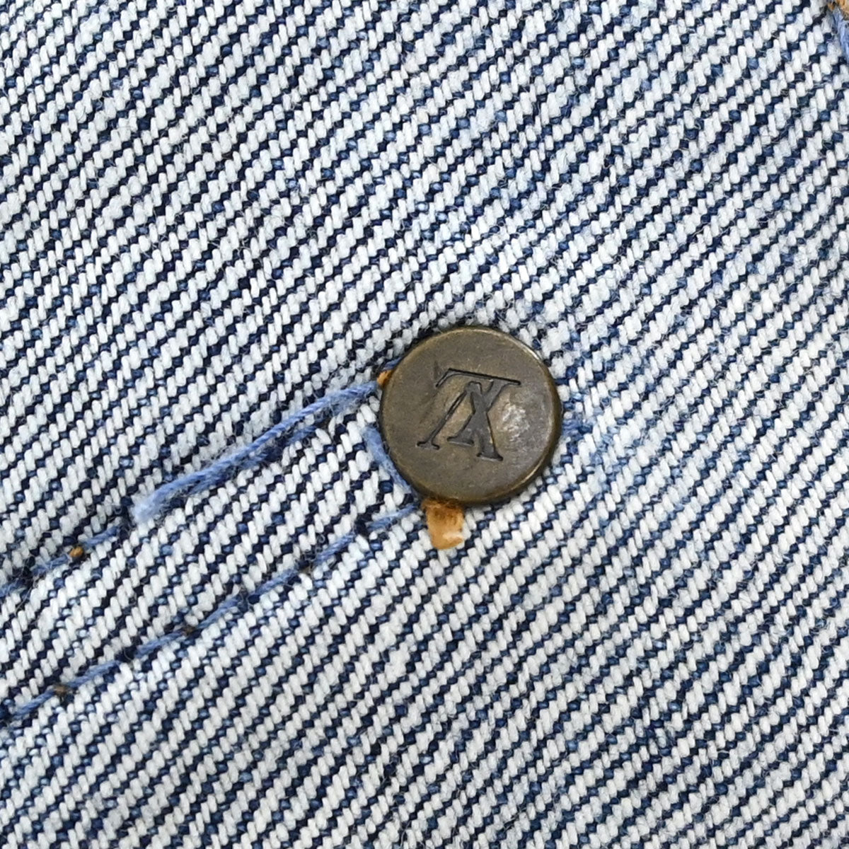 Louis Vuitton Denim Long Pants Blue #36