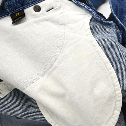 Louis Vuitton Denim Long Pants Blue #36