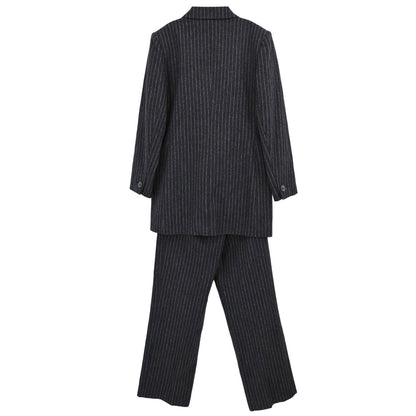 Yves Saint Laurent Setup Jacket Pants Gray #36