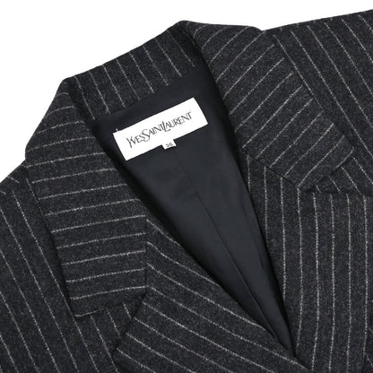 Yves Saint Laurent Setup Jacket Pants Gray #36