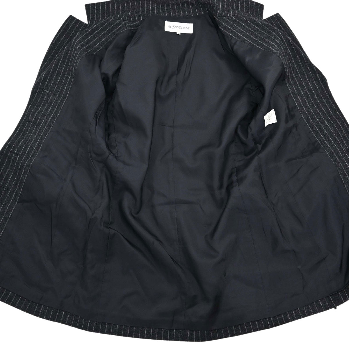 Yves Saint Laurent Setup Jacket Pants Gray #36