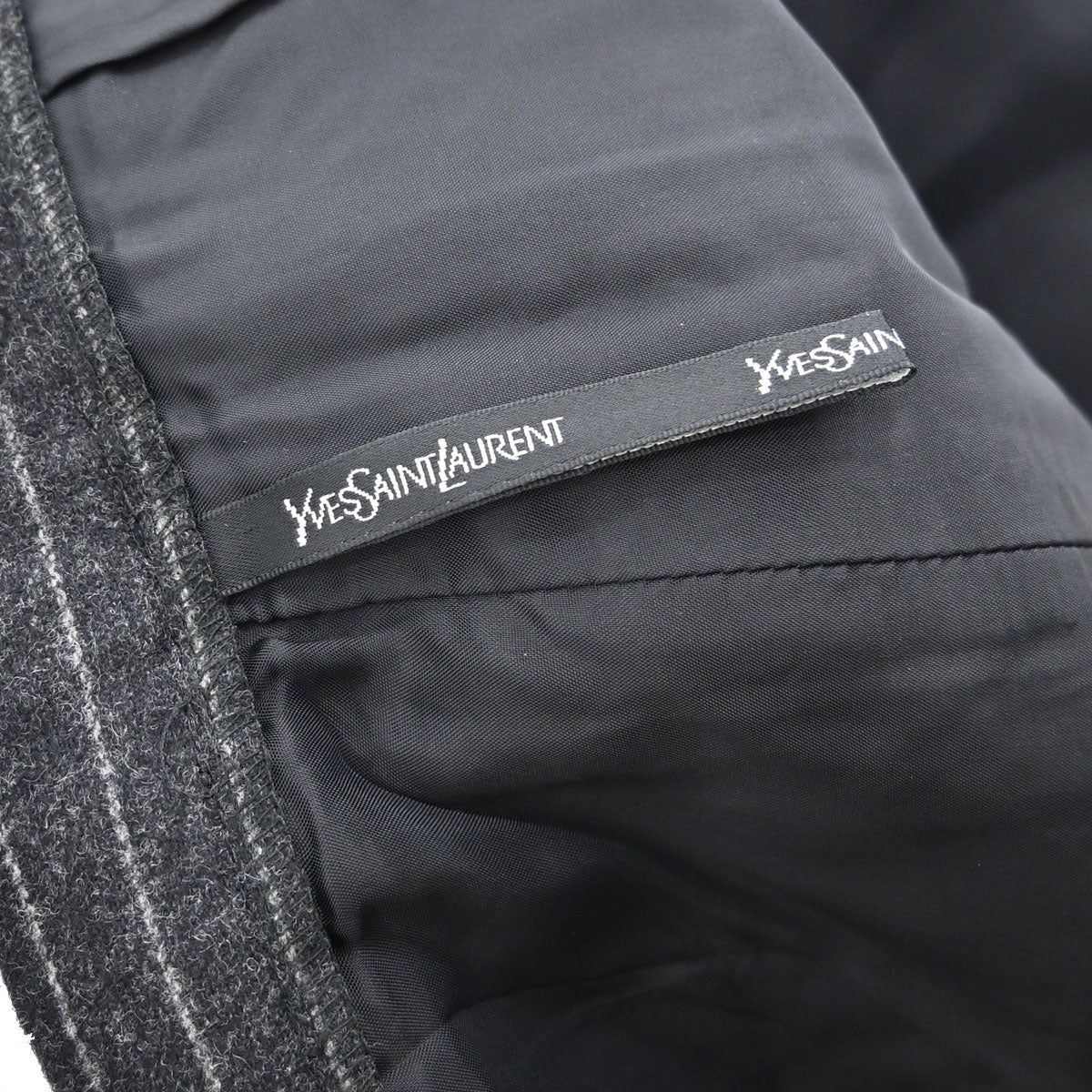 Yves Saint Laurent Setup Jacket Pants Gray #36