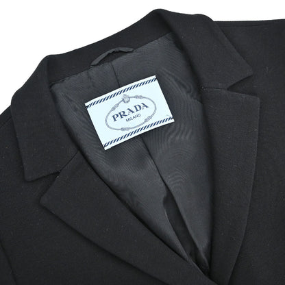 Prada 2011 Setup Suit Jacket Dress Black #38