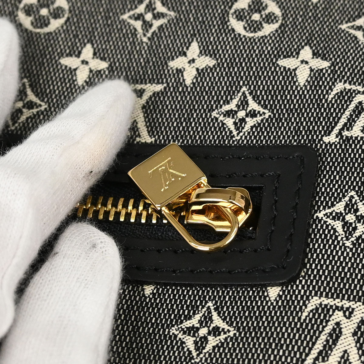 Louis Vuitton Black Monogram Mini Lucille GM Tote Handbag M92609