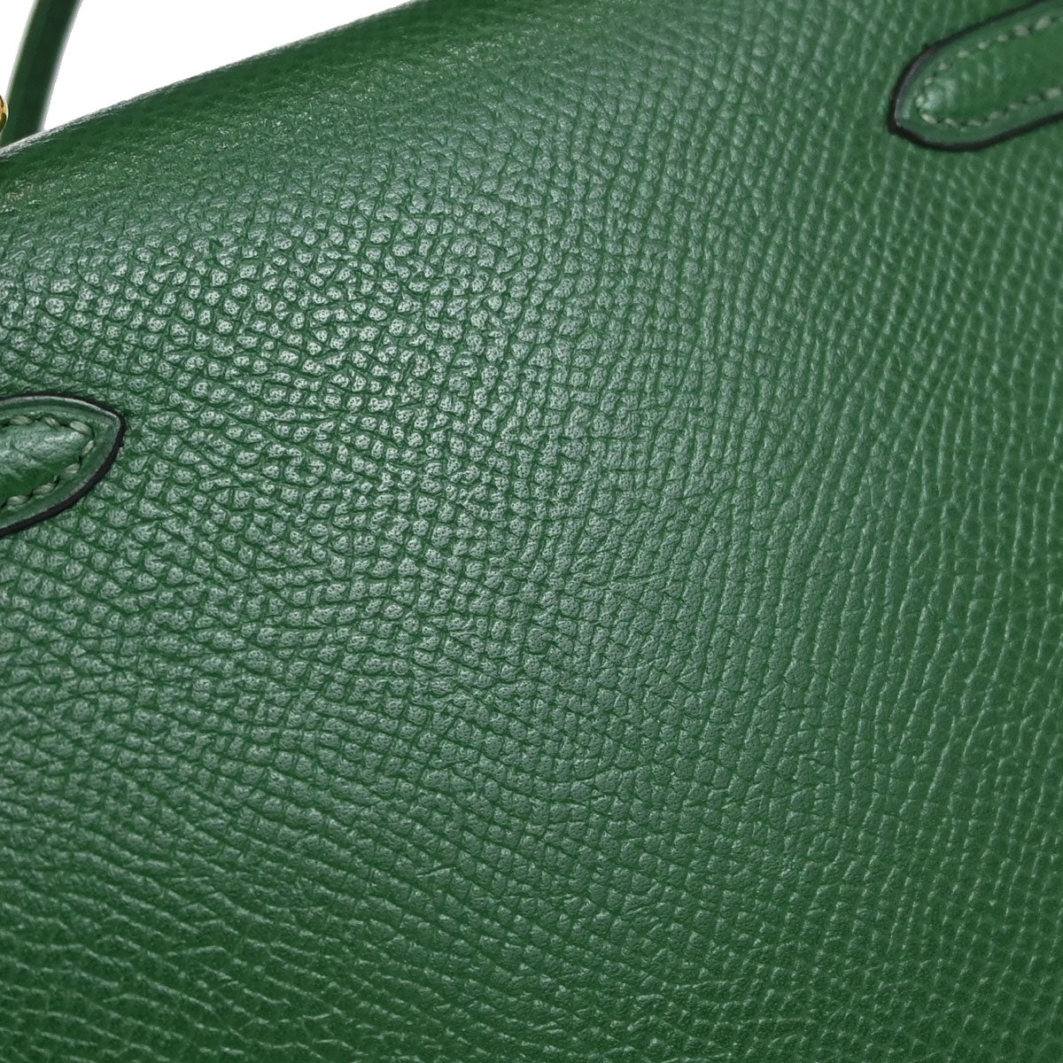 Hermes Green Courchevel Mini Kelly 15 2way Sellier Shoulder Handbag
