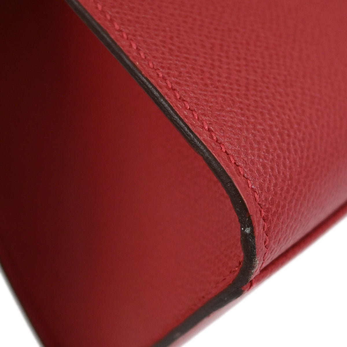 Hermes Rouge Vif Epsom Kelly Sport PM Shoulder Bag