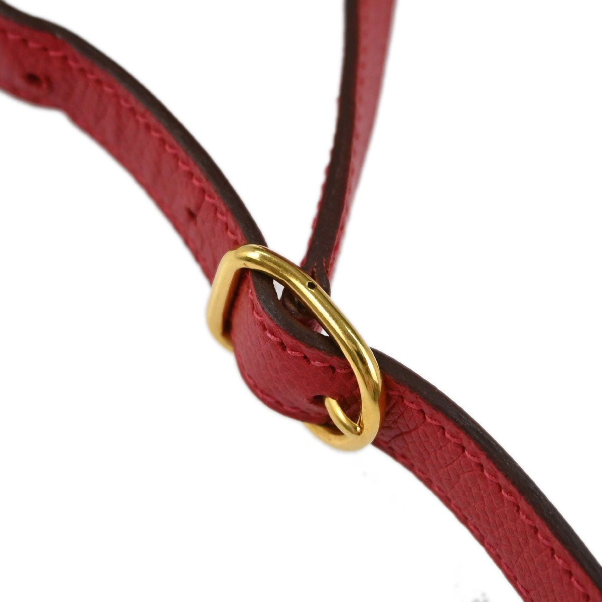 Hermes Rouge Vif Epsom Kelly Sport PM Shoulder Bag