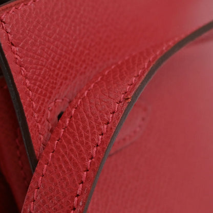 Hermes Rouge Vif Epsom Kelly Sport PM Shoulder Bag
