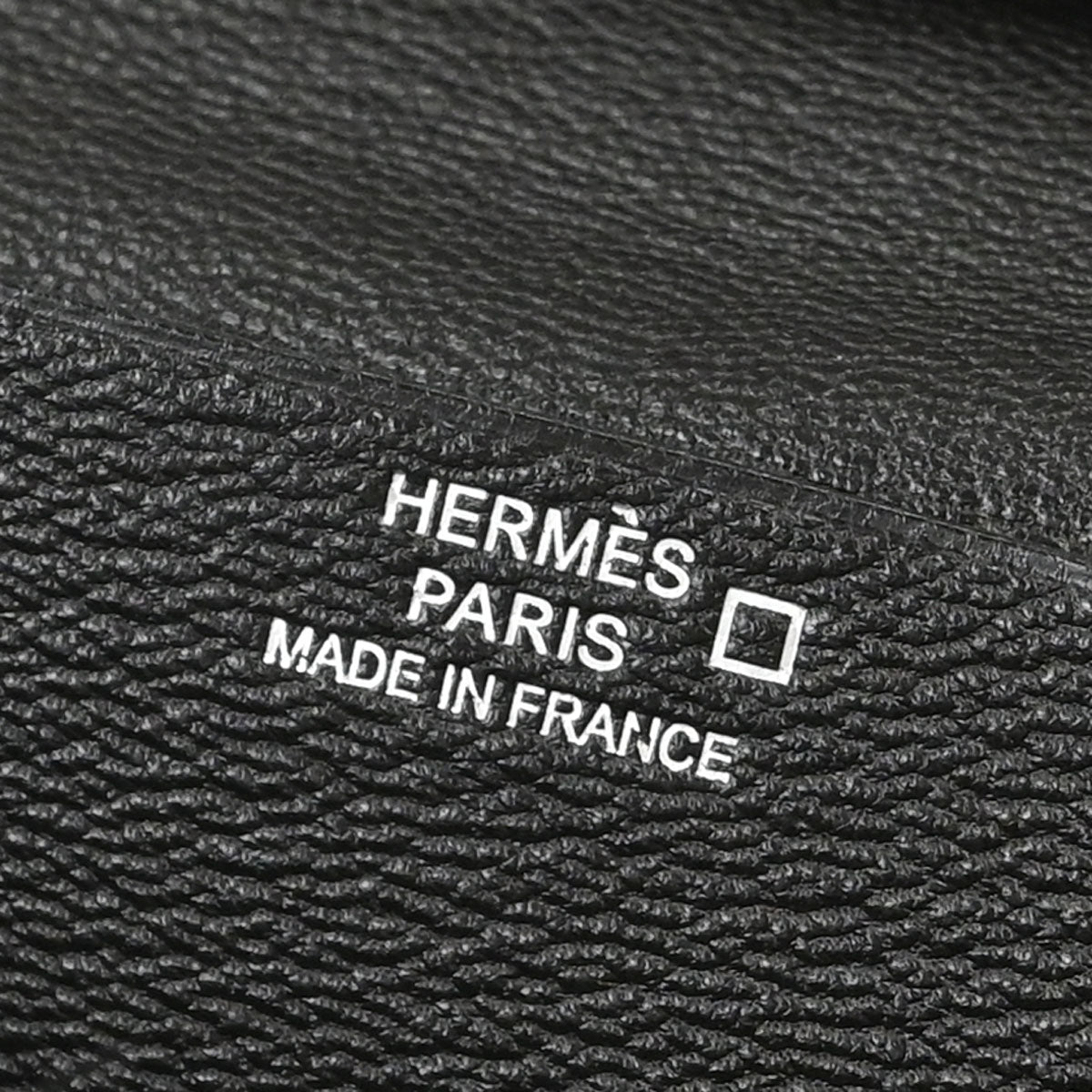 Hermes * Graphite Matt Alligator Bearn Soufre Long Wallet