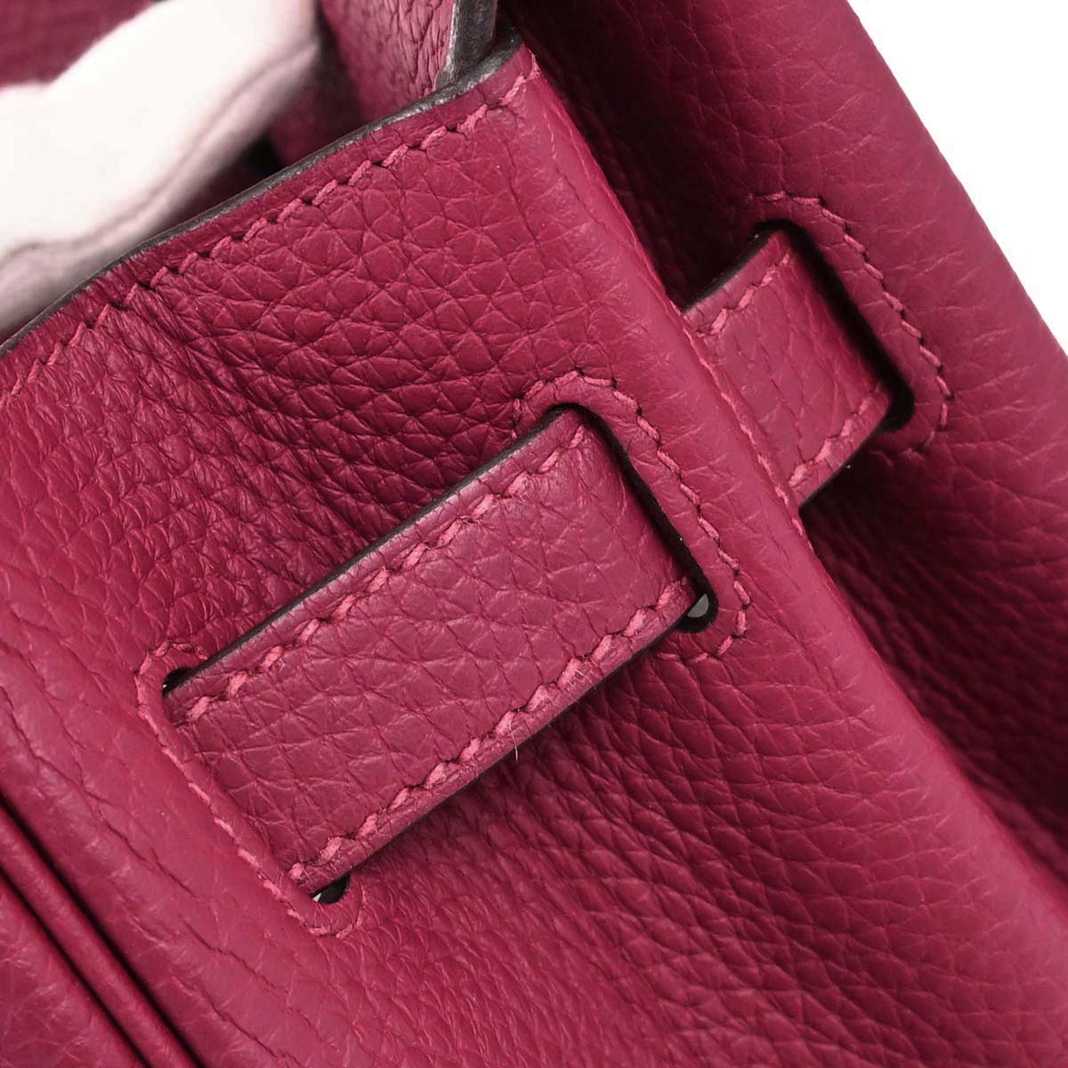 Hermes 2016 Rouge Grenade Taurillon Clemence Birkin 30 Handbag