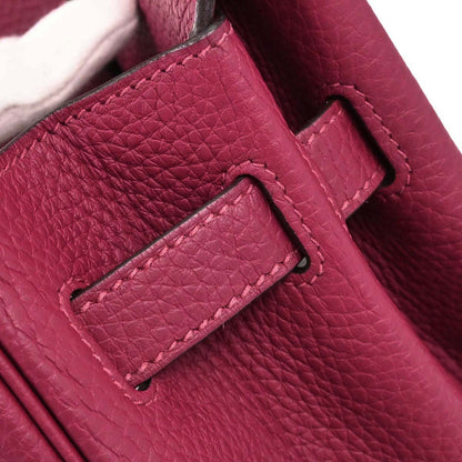 Hermes 2016 Rouge Grenade Taurillon Clemence Birkin 30 Handbag