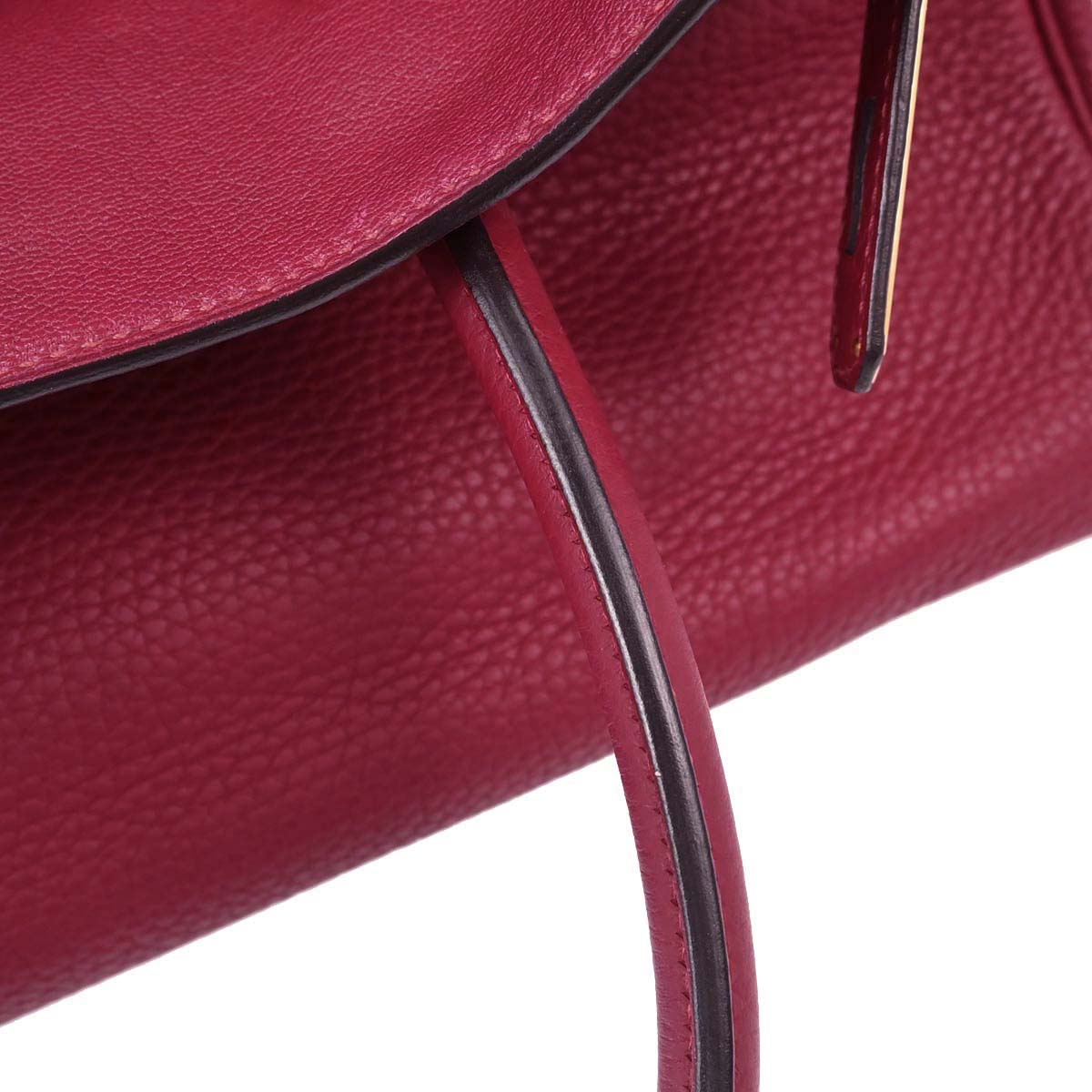 Hermes 2016 Rouge Grenade Taurillon Clemence Birkin 30 Handbag