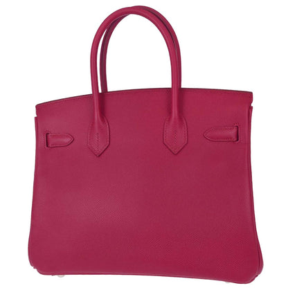 Hermes Ruby Epsom Birkin 30 Handbag