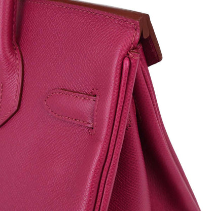 Hermes Ruby Epsom Birkin 30 Handbag