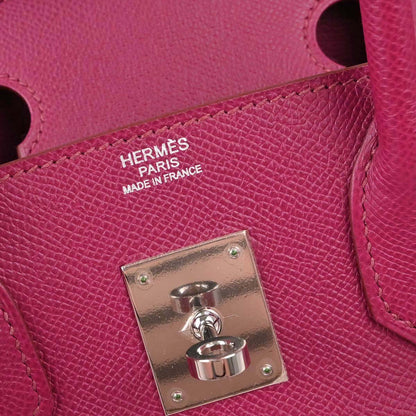 Hermes Ruby Epsom Birkin 30 Handbag
