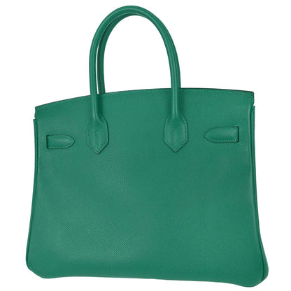 Hermes Malachite Epsom Birkin 30 Handbag