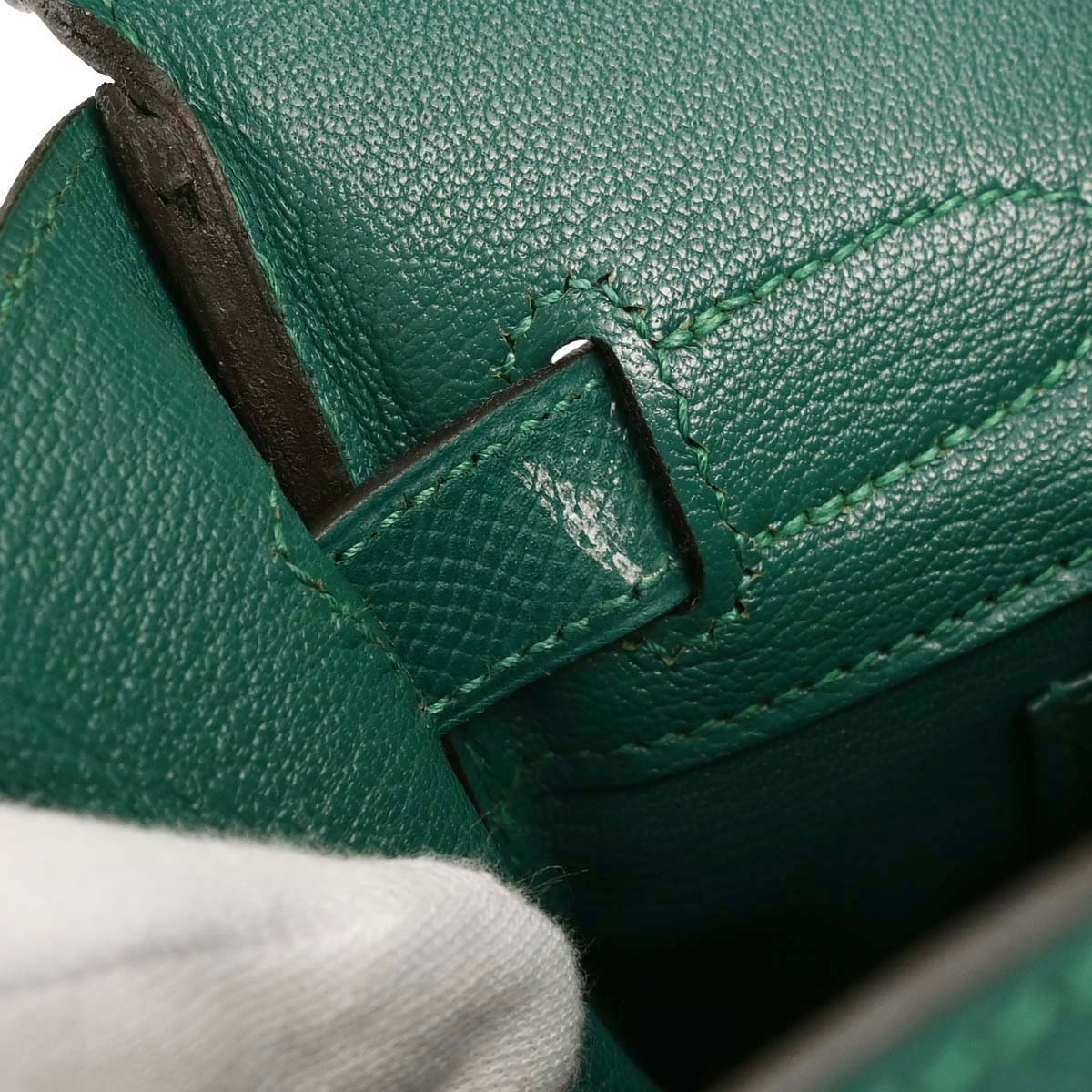 Hermes Malachite Epsom Birkin 30 Handbag