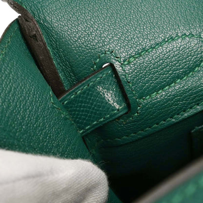 Hermes Malachite Epsom Birkin 30 Handbag