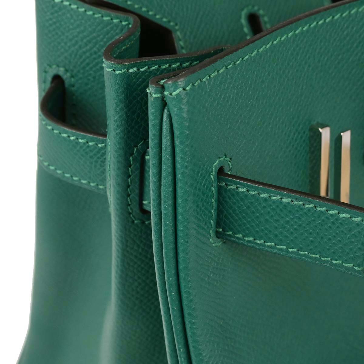 Hermes Malachite Epsom Birkin 30 Handbag