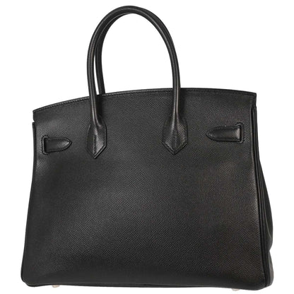 Hermes Black Epsom Birkin 30 Handbag