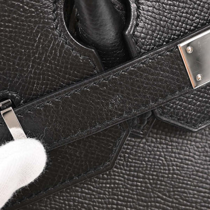 Hermes Black Epsom Birkin 30 Handbag