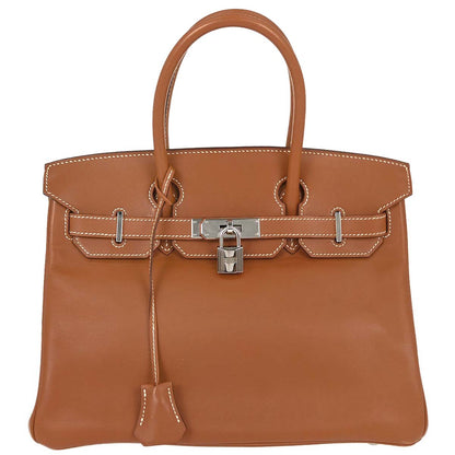 Hermes Gold Swift Birkin 30 Handbag