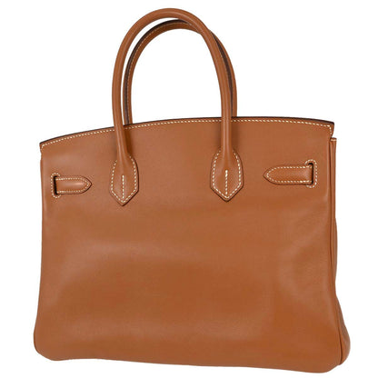 Hermes Gold Swift Birkin 30 Handbag