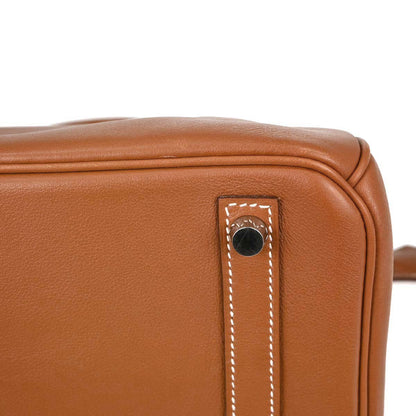 Hermes Gold Swift Birkin 30 Handbag