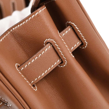 Hermes Gold Swift Birkin 30 Handbag