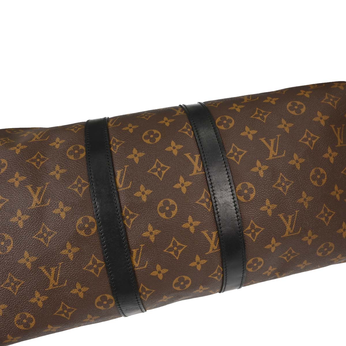 Louis Vuitton Monogram Macassar Keepall 45 Bandouliere M56711