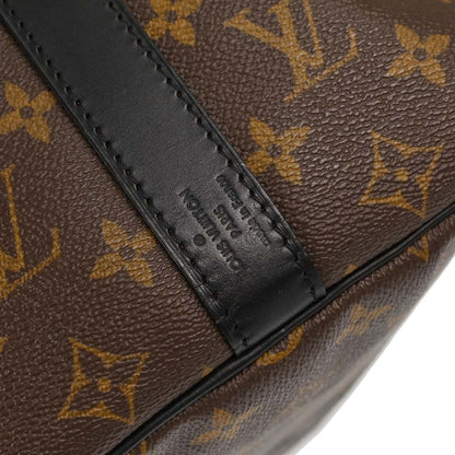 Louis Vuitton Monogram Macassar Keepall 45 Bandouliere M56711