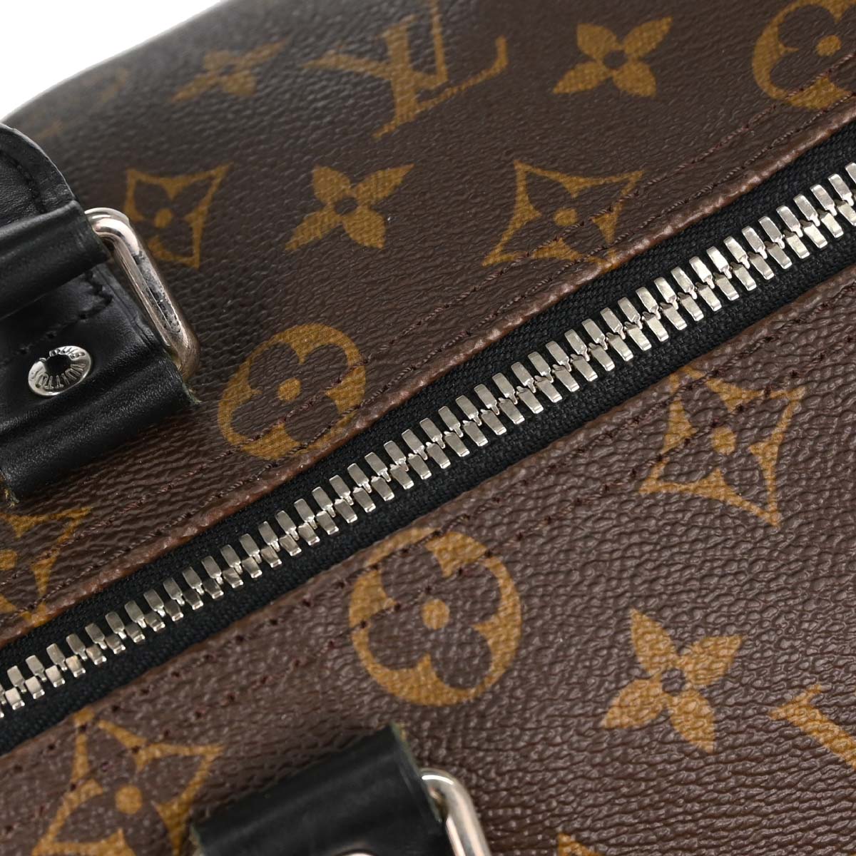Louis Vuitton Monogram Macassar Keepall 45 Bandouliere M56711