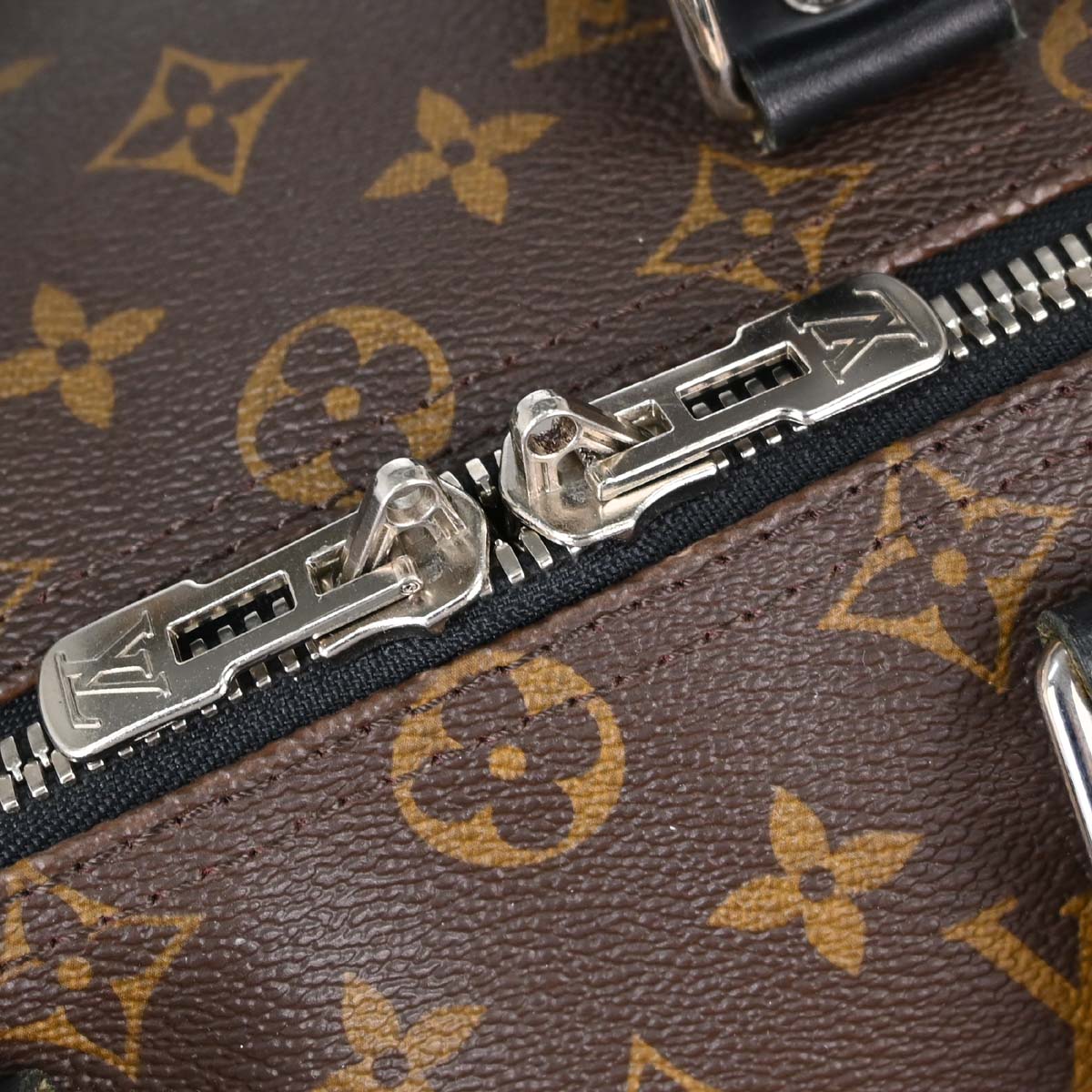 Louis Vuitton Monogram Macassar Keepall 45 Bandouliere M56711
