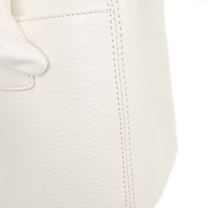 Chanel 2015-2016 White Deerskin Executive Cerf Tote Bag