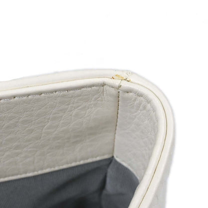 Chanel 2015-2016 White Deerskin Executive Cerf Tote Bag