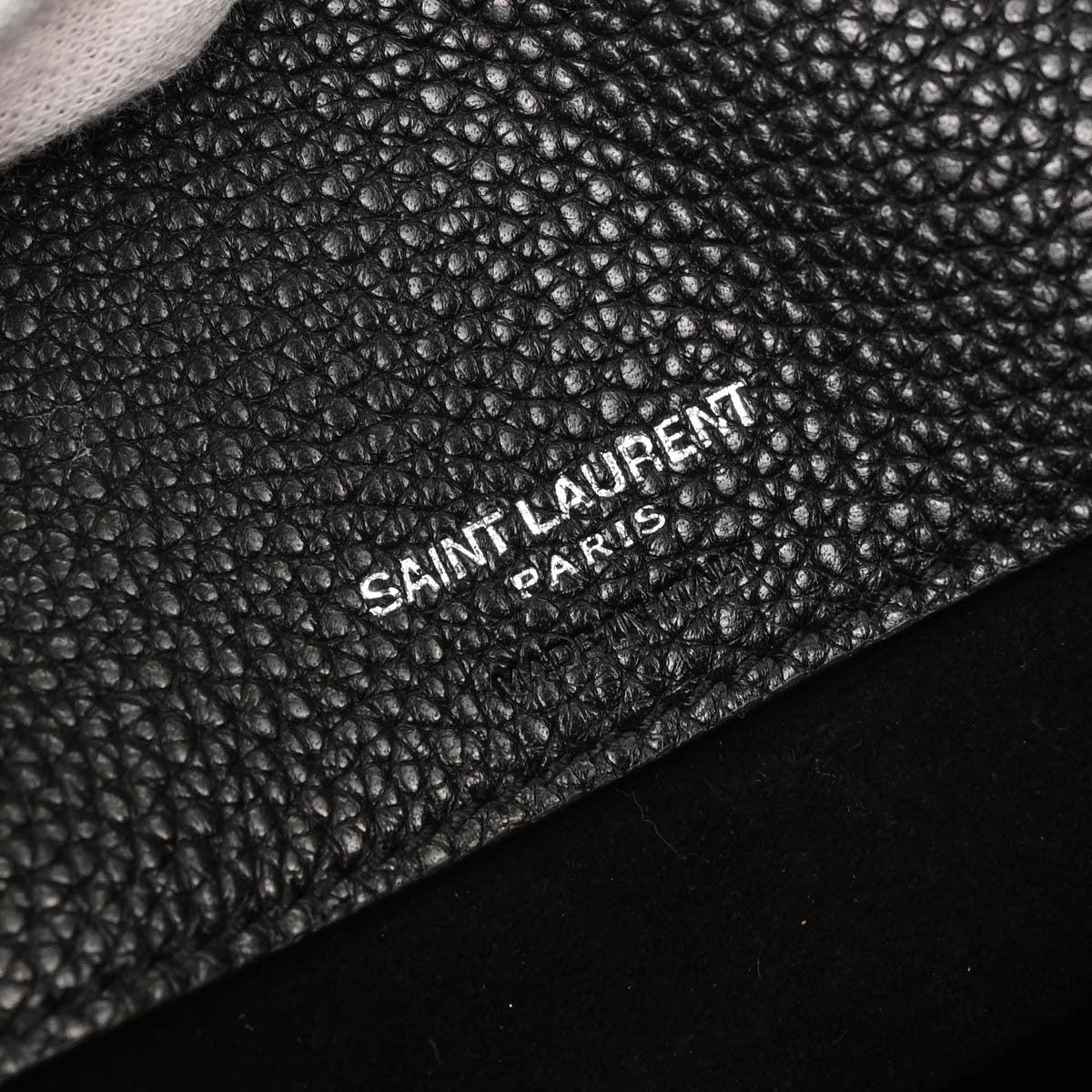 Saint Laurent Black Leather Baby Sac de Jour 2way Shoulder Handbag