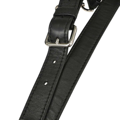 Christian Dior Black Lambskin Lady Dior Cannage 2way Shoulder Handbag