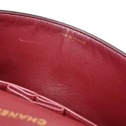 Chanel Black Lambskin Medium Classic Double Flap Shoulder Bag