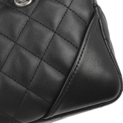 Chanel Black Calfskin Cambon Ligne Handbag