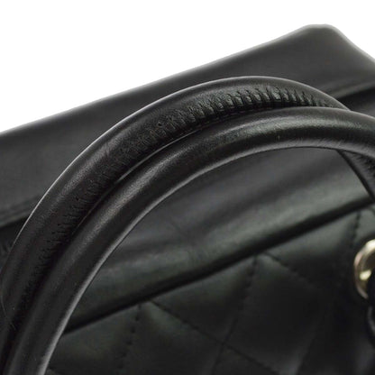 Chanel Black Calfskin Cambon Ligne Handbag