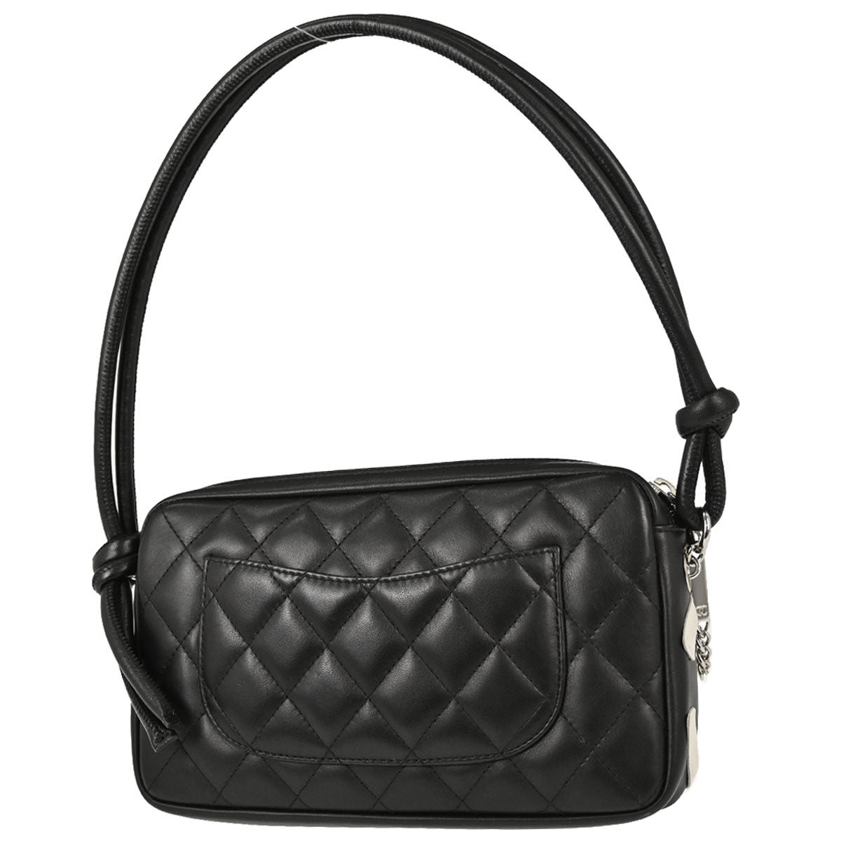 Chanel Black Calfskin Cambon Ligne Handbag