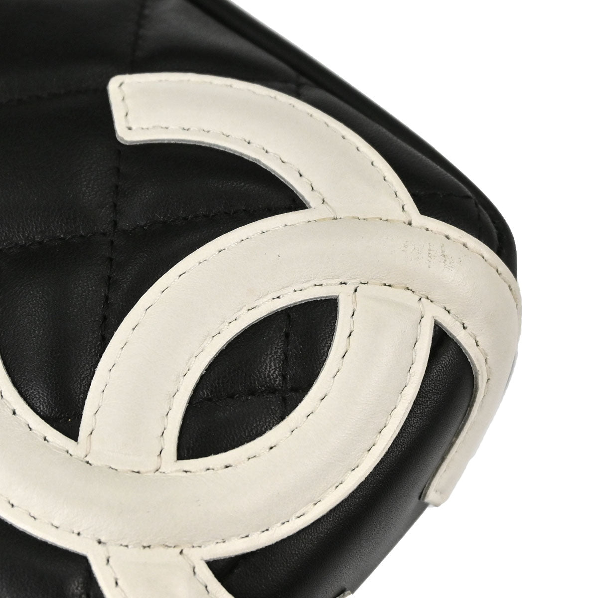 Chanel Black Calfskin Cambon Ligne Handbag