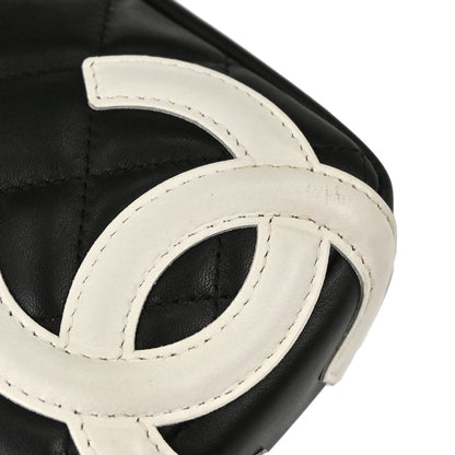 Chanel Black Calfskin Cambon Ligne Handbag