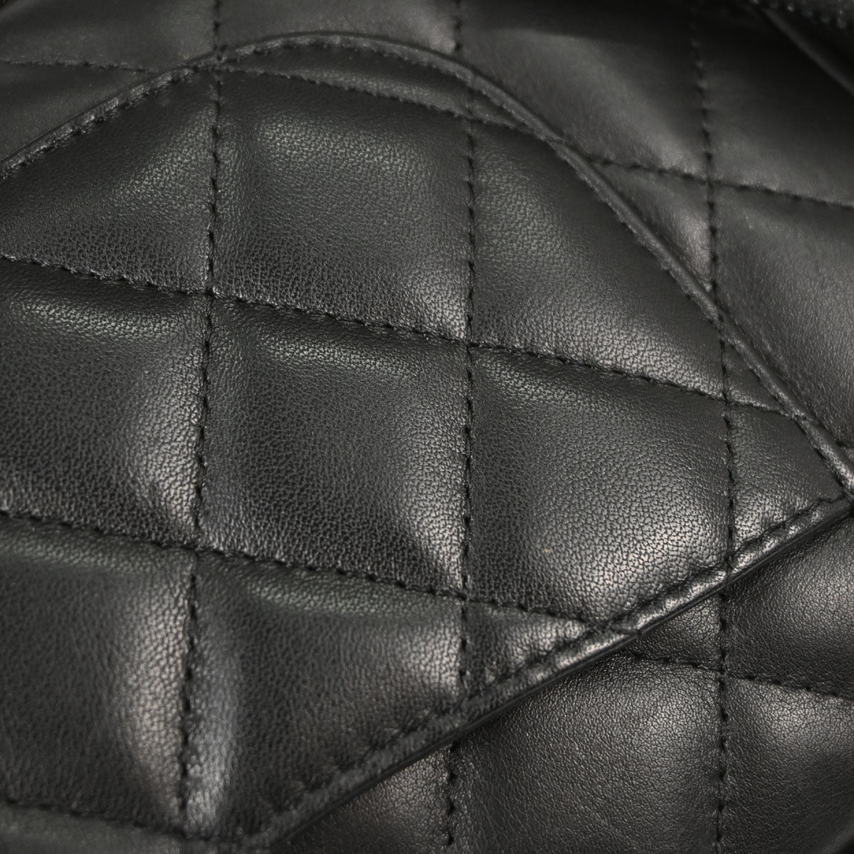 Chanel Black Calfskin Cambon Ligne Handbag